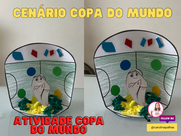 Atividade Sobre A Copa Do Mundo Cen Rio Campo De Futebol Professora