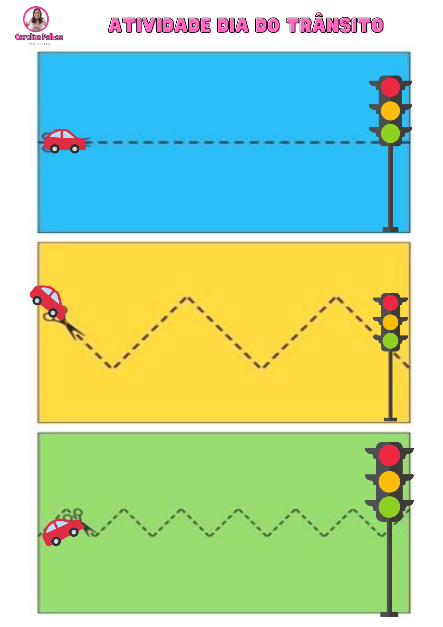 Jogos de transito, Educação para o transito, Dia nacional do trânsito