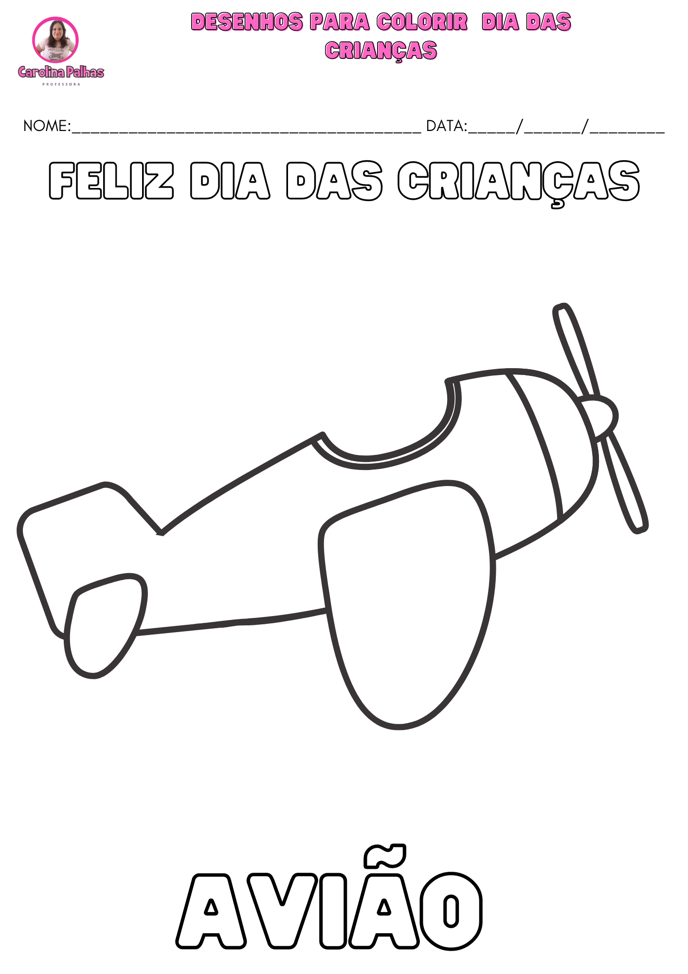 Sugestões de desenhos para colorir com o tema brinquedos