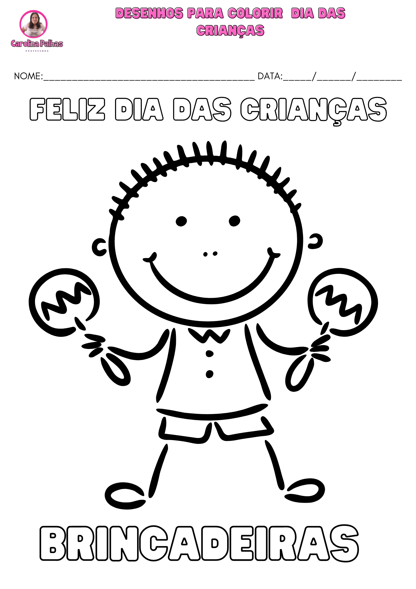 Dia dos Pais - desenhos para colorir - Ensinar Hoje