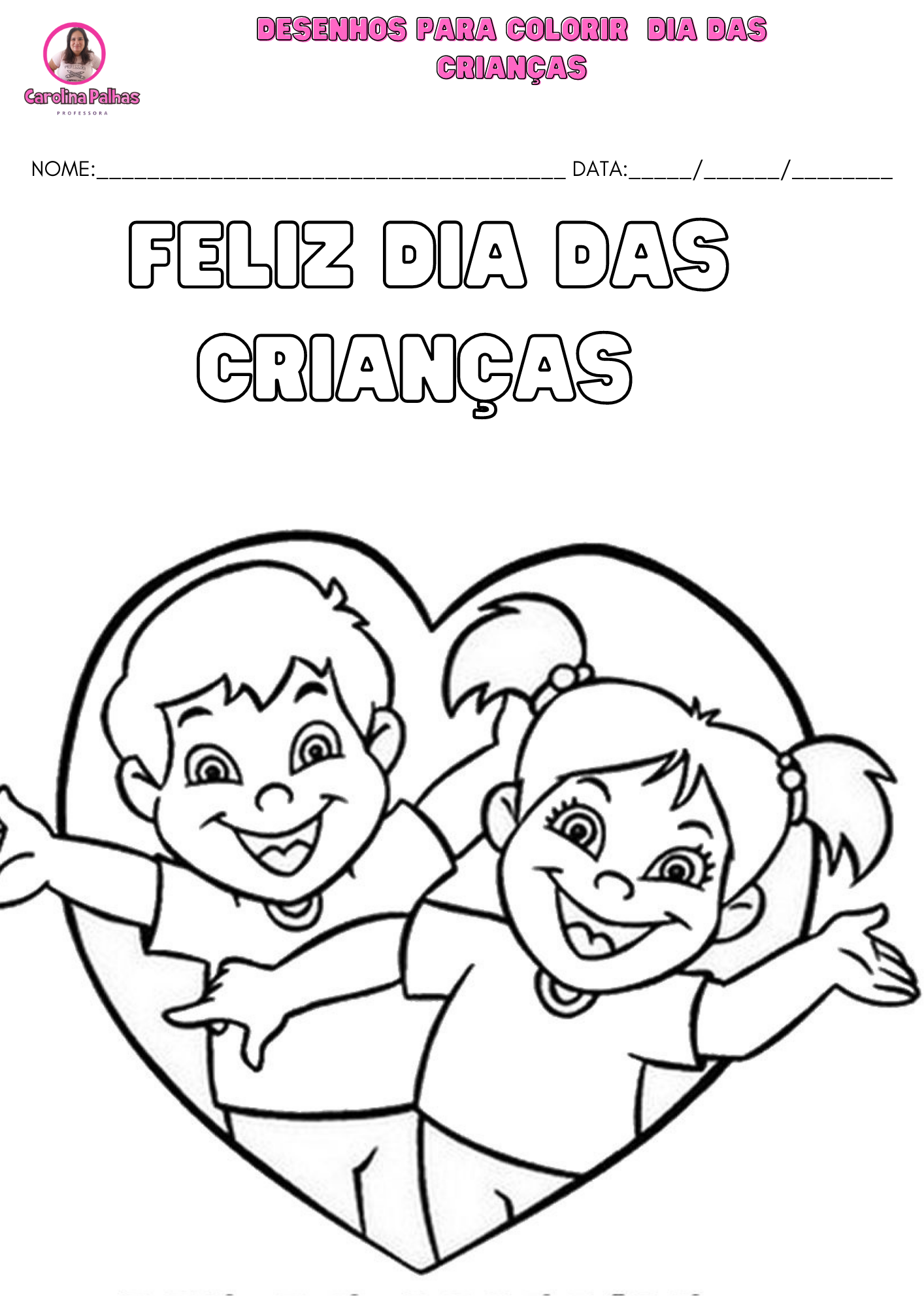 Colorir e aprender: ação especial de Dia das Crianças - Blog com Ciência