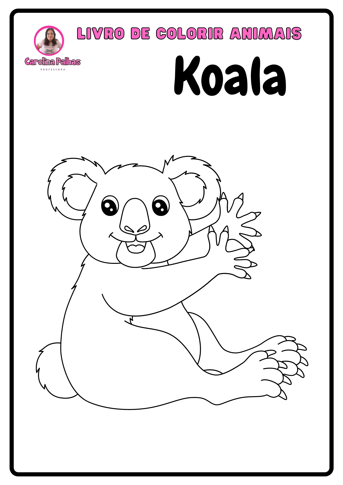 Desenhos de Animais para Colorir - Colorir.com