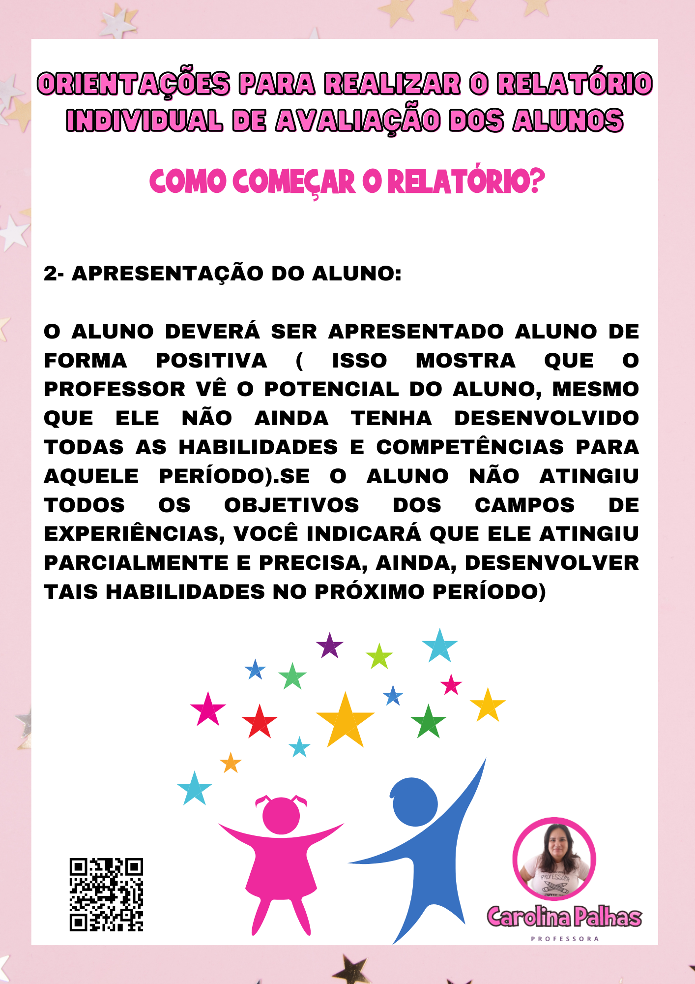 Modelo De Relatório Para Educação Infantil - ROAREDU