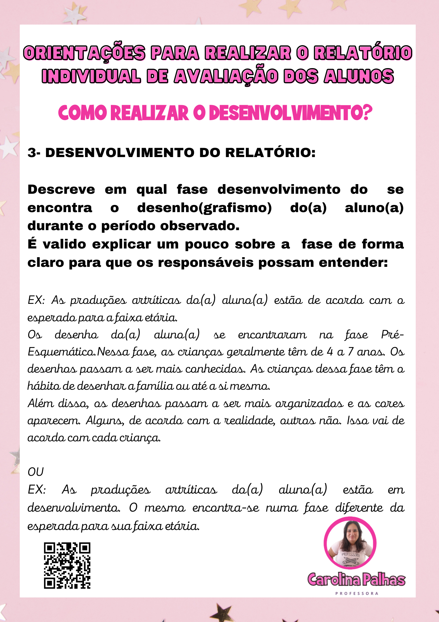 Como Elaborar O Relatório De Individual De Avaliação? - Professora ...