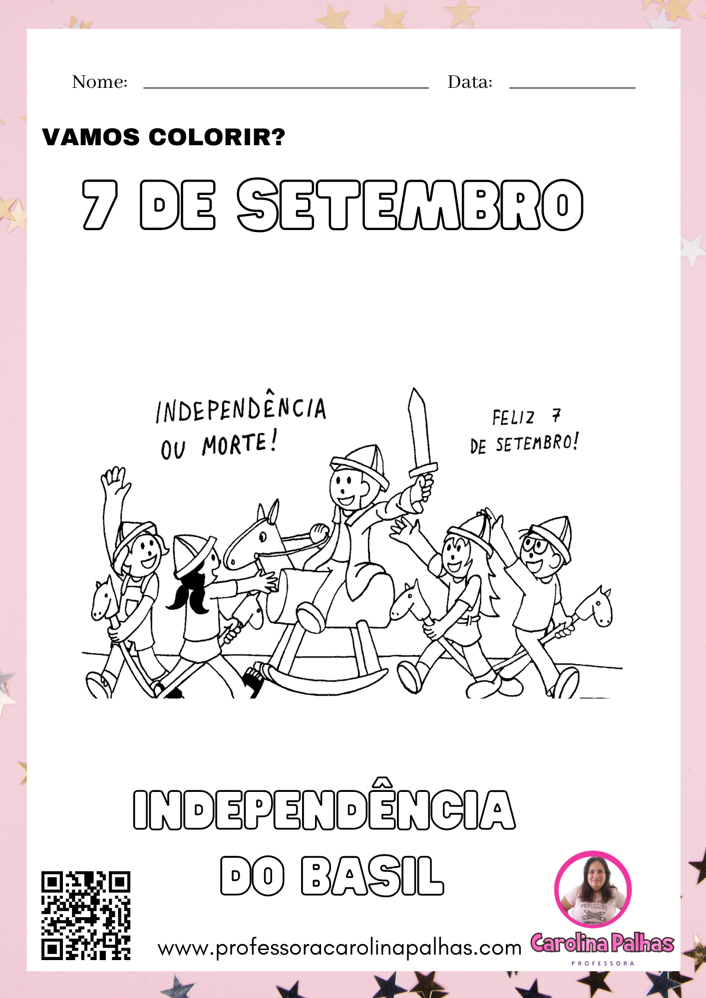 Desenhos para colorir - Consciência Negra - Atividades Educativas