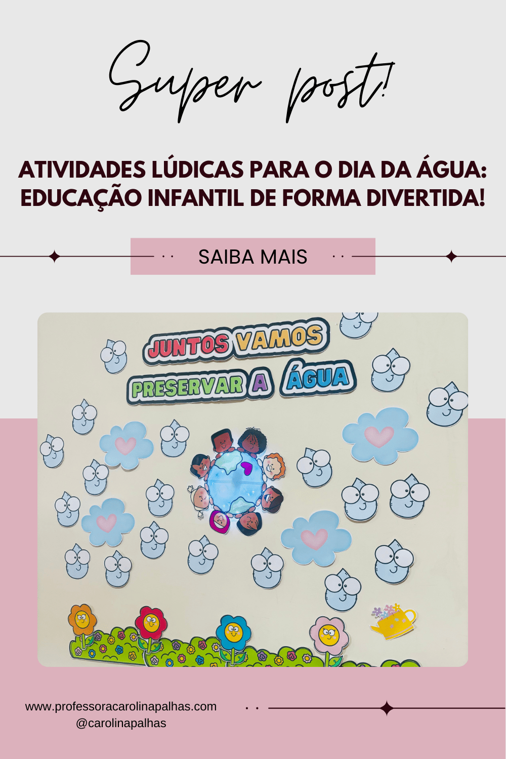 ATIVIDADES LÚDICAS PARA O DIA DA ÁGUA: EDUCAÇÃO INFANTIL DE FORMA ...