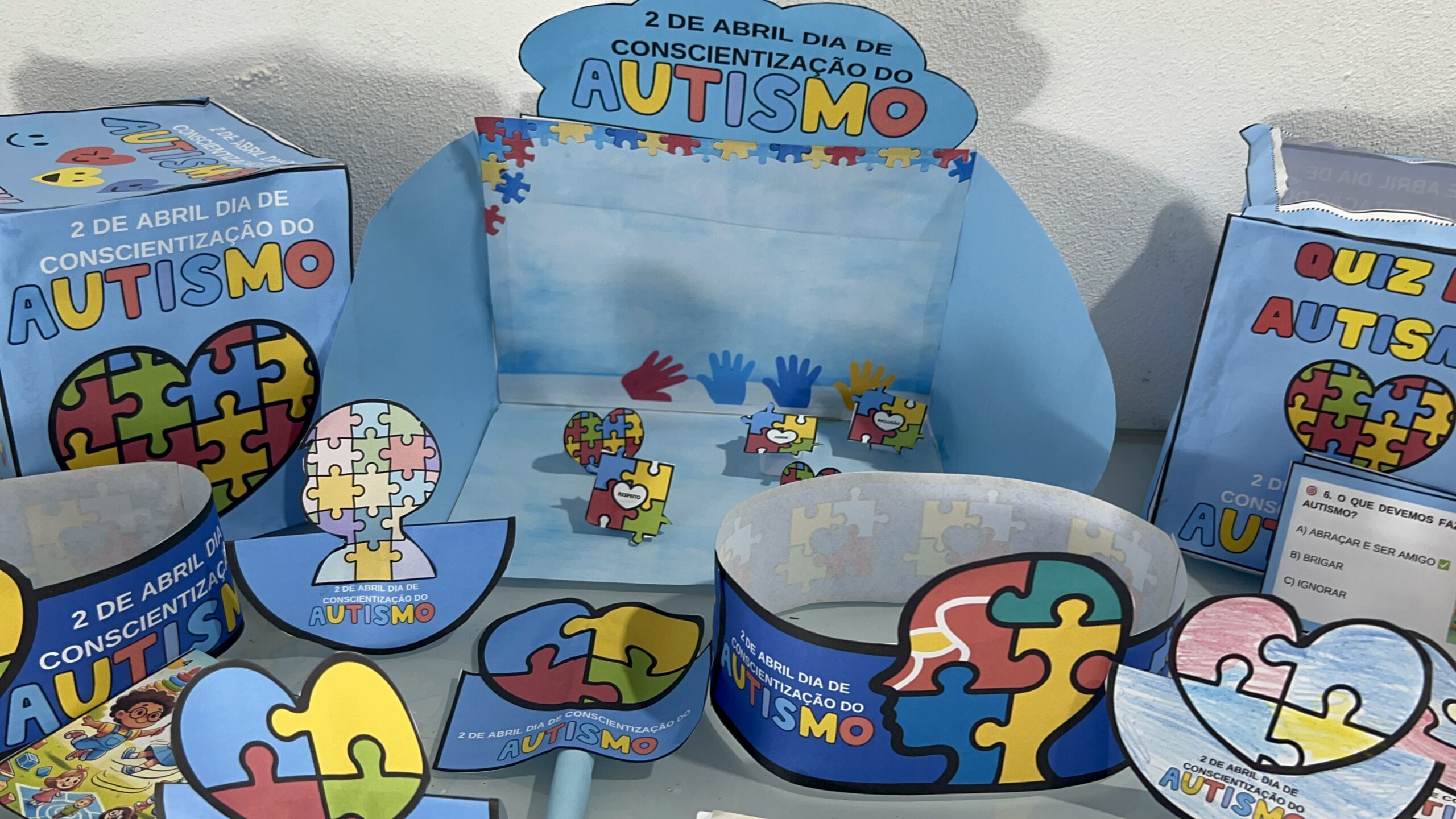 KIT COMPLETO PARA O DIA MUNDIAL DE CONSCIENTIZAÇÃO DO AUTISMO ...