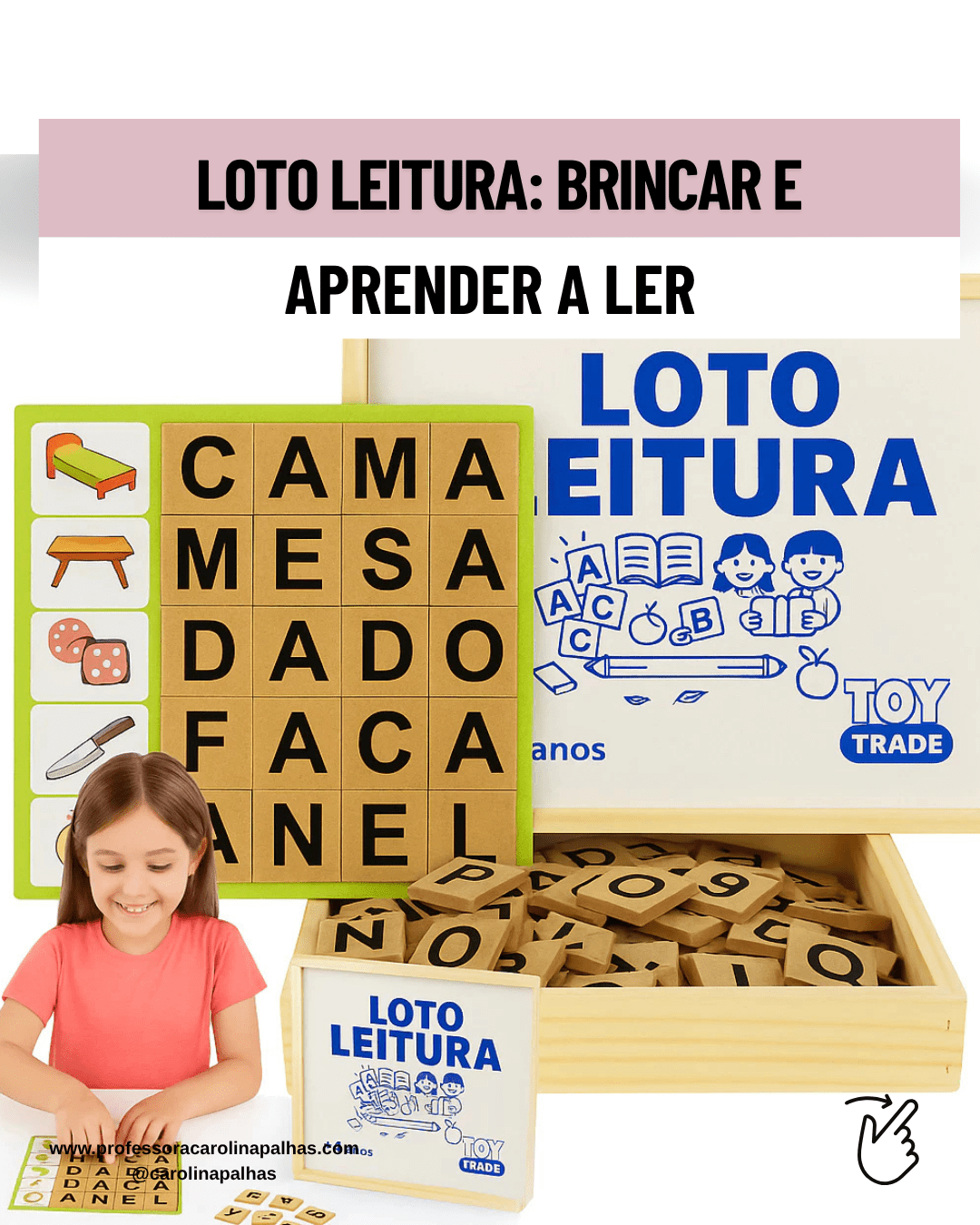 LOTO LEITURA: APRENDER A LER BRINCANDO COM UM JOGO PEDAGÓGICO QUE ...
