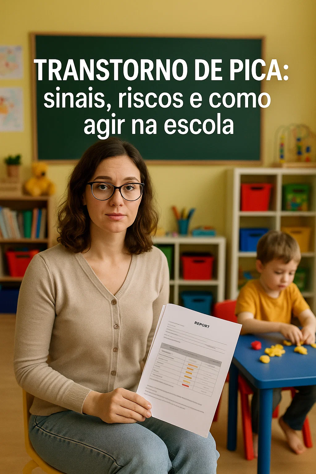 VOCÊ JÁ OUVIU FALAR EM TRANSTORNO DE PICA? - Professora Carolina Palhas